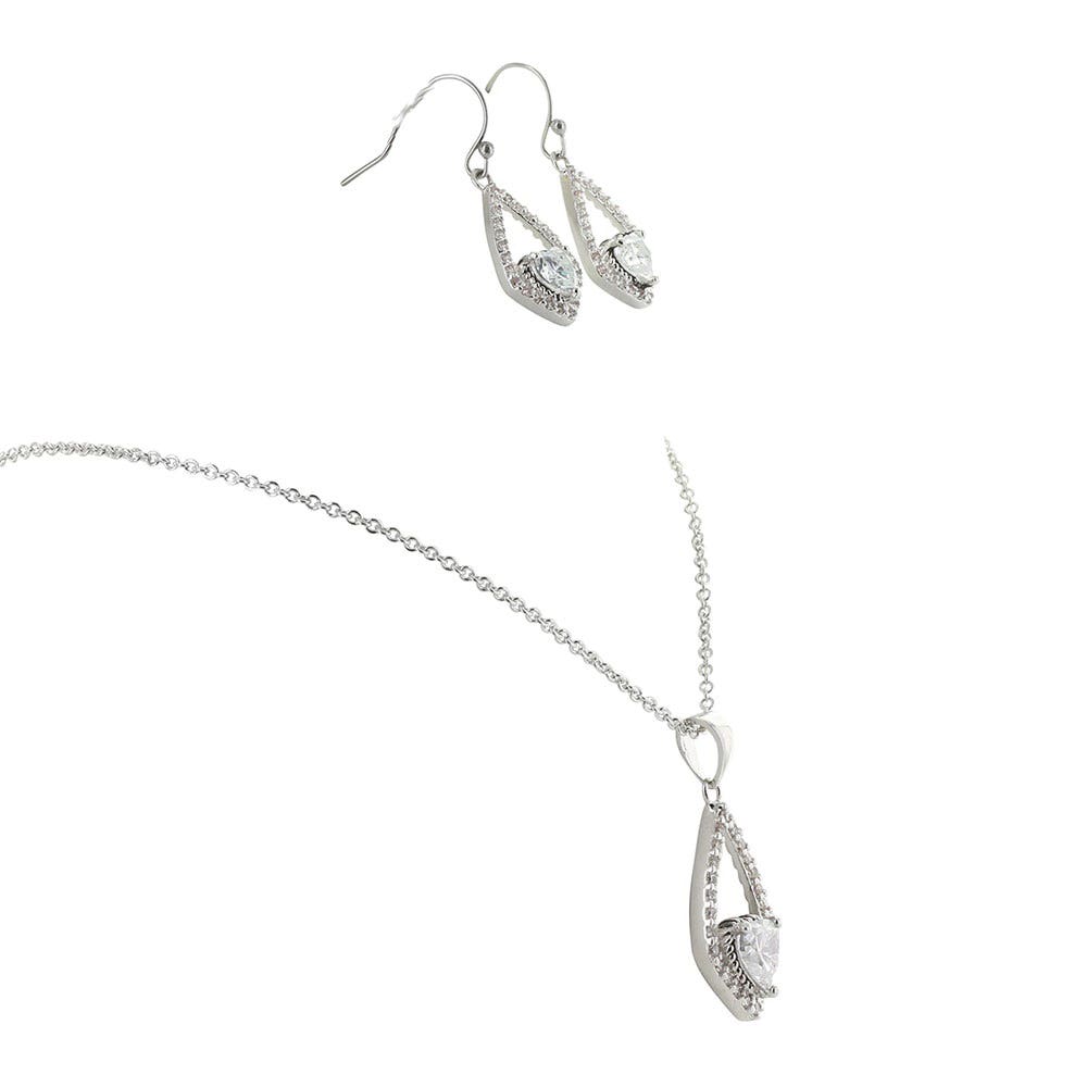 Montana Silversmiths Hearts on a Swing Jewelry Set