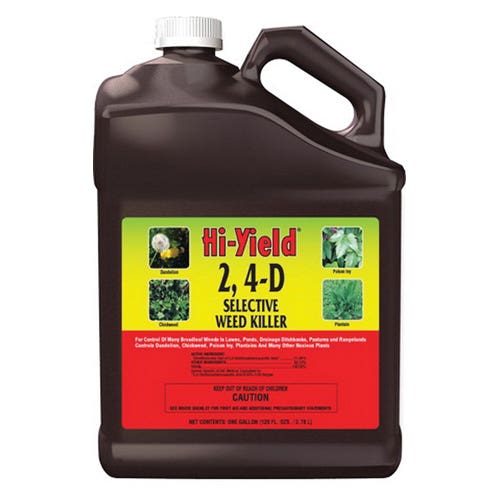 Hi-Yield 2 4-D Series 21416 Selective Weed Killer, Liquid, 1 gal