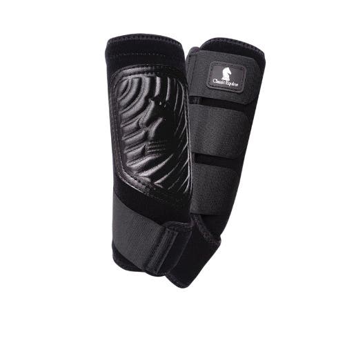 Classic Equine ClassicFit Sling Boots, M, Neoprene Rubber, Black