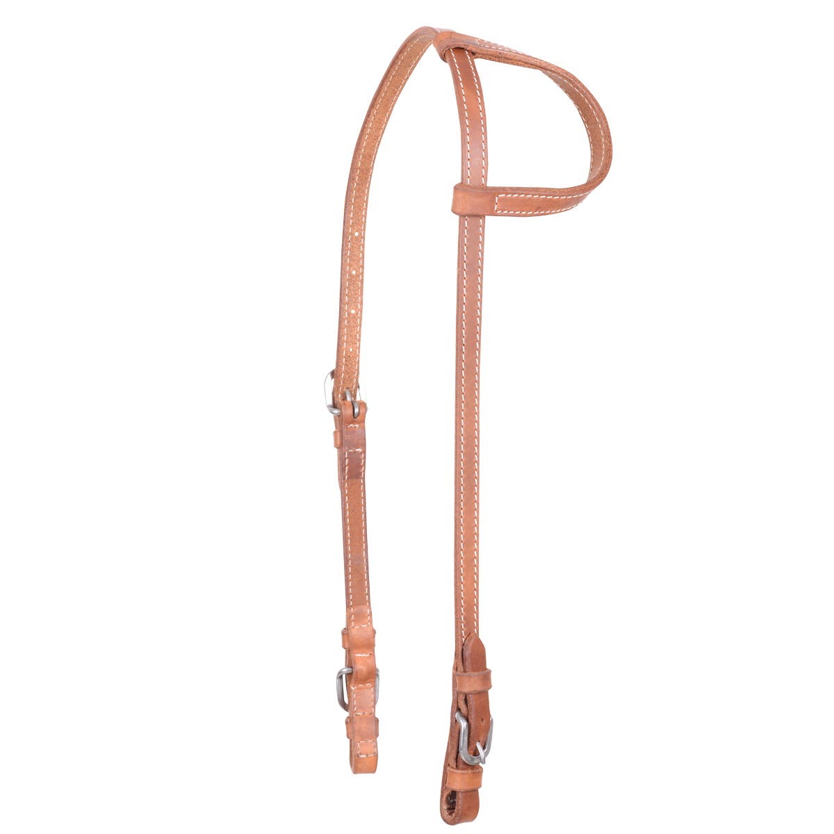 Cashel Slip Ear Headstall, Leather