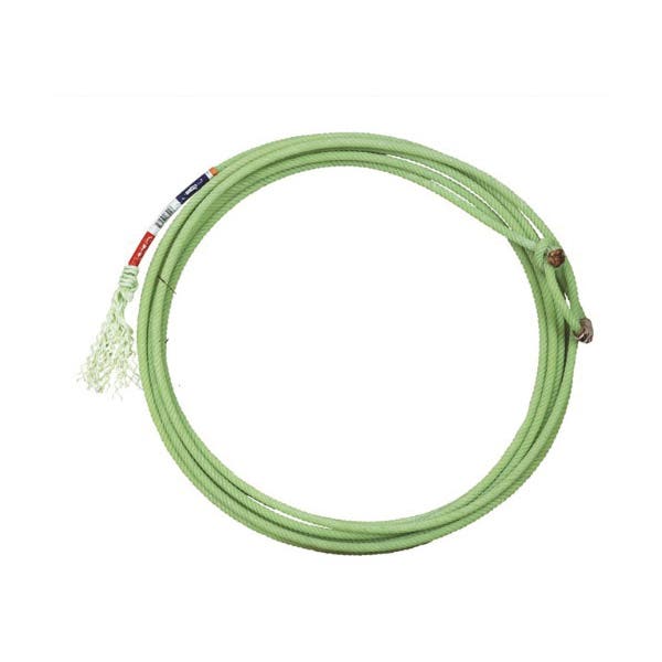 Classic Heel Rope, 3/8 in Dia, 35 ft L, Medium, Twisted Rope, Nylon