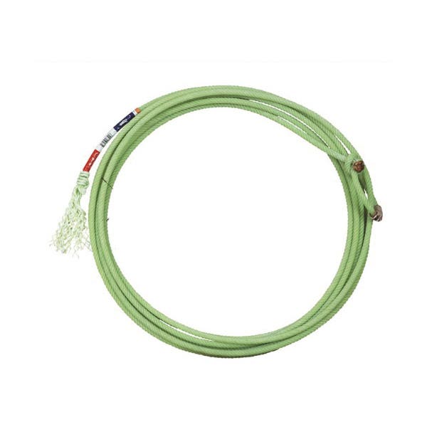 Classic Heel Rope, 3/8 in Dia, 35 ft L, Medium Soft, Twisted Rope, Nylon