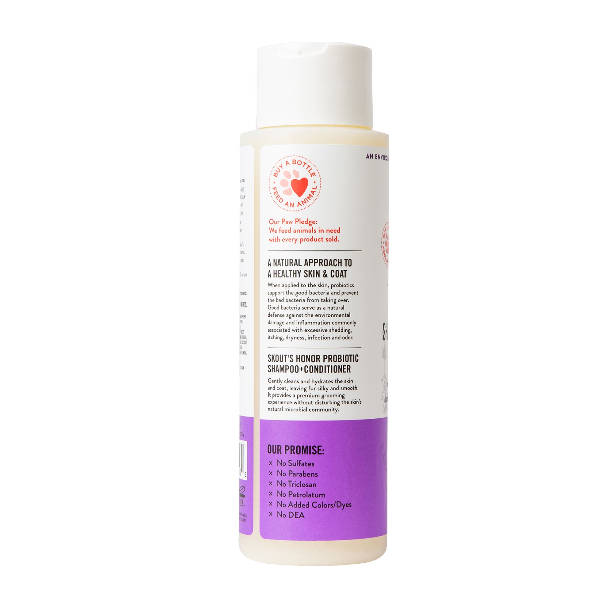 Skout's Probiotic Shampoo and Conditioner, Lavender, 16 oz