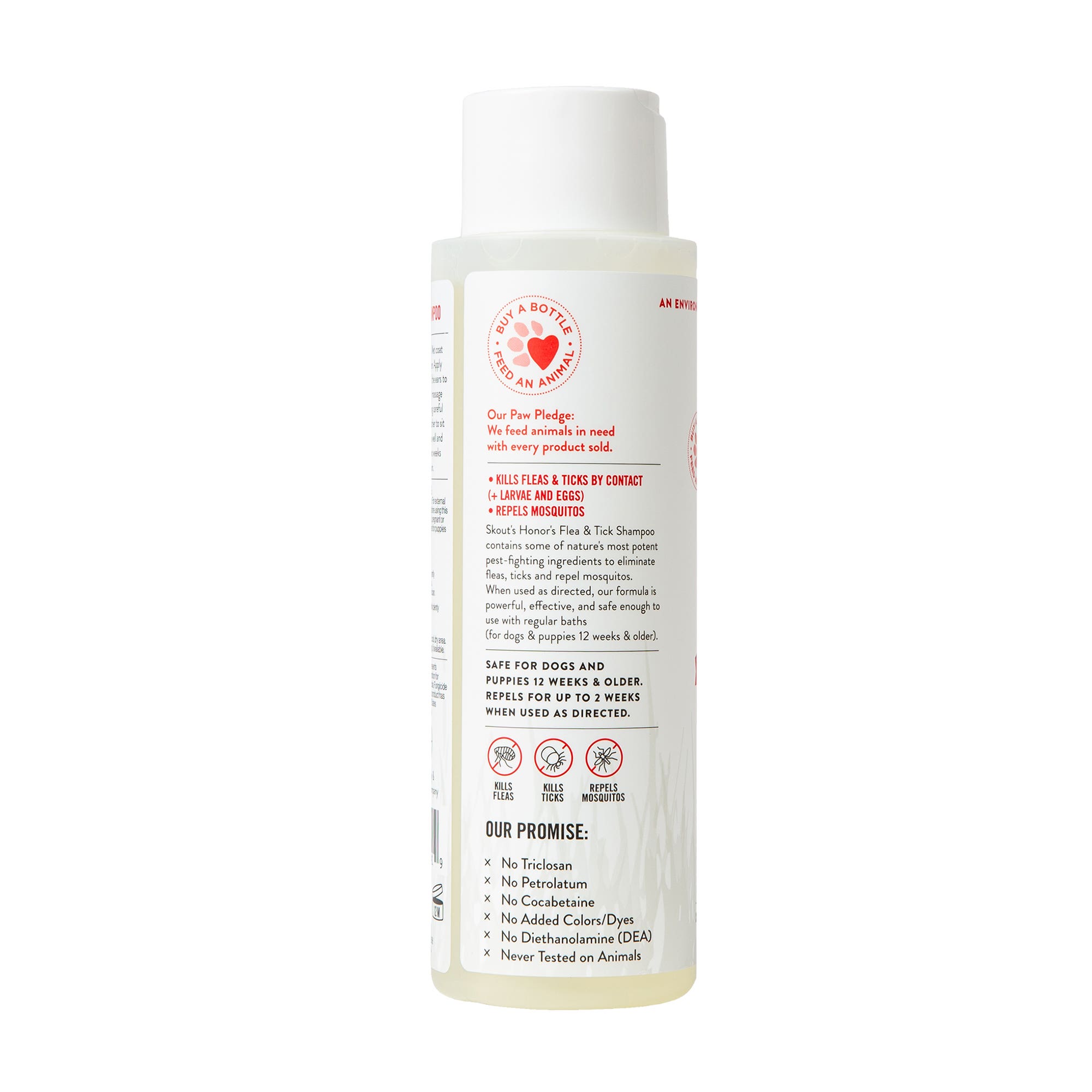 Skout's Flea+Tick Series Shampoo, 16 oz Bottle