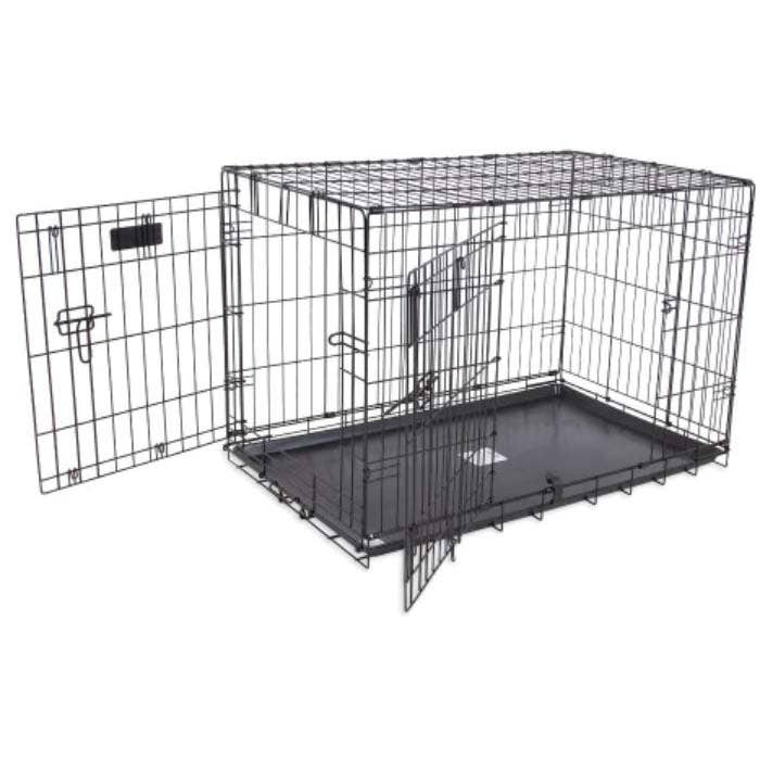 Precison Pet 7011272 ProValu Crate, 24 in OAL, 18 in OAW, 19 in OAH, Black