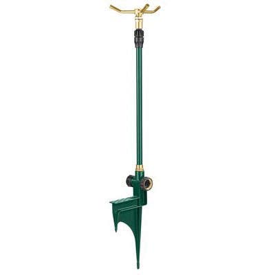 Orbit Irrigation Products 3-Arm High-Rise Rotating Sprinkler, 50 ft Dia, Aluminum