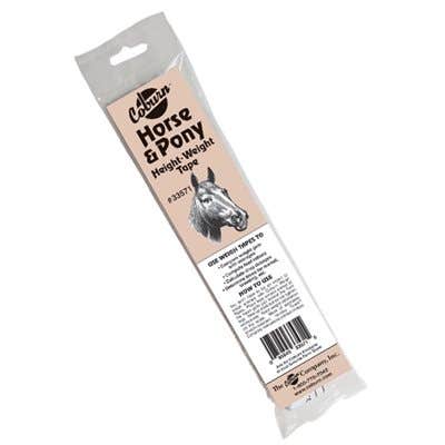 Horse & Pony Height Weight Tape