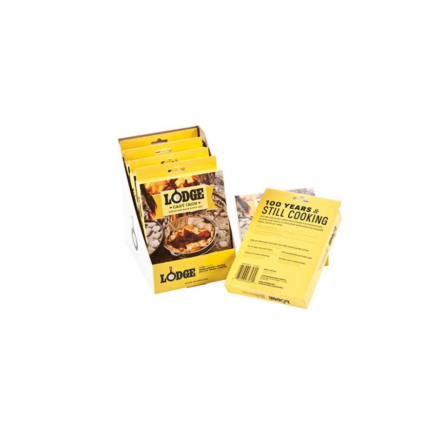 Lodge Dutch Oven Liner, Parchment Paper, 20 in Dia