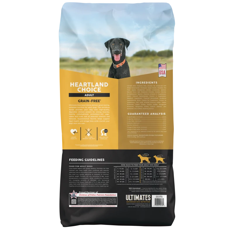 Pro Pac Ultimates Heartland Choice Dog Food Dry 25 lb