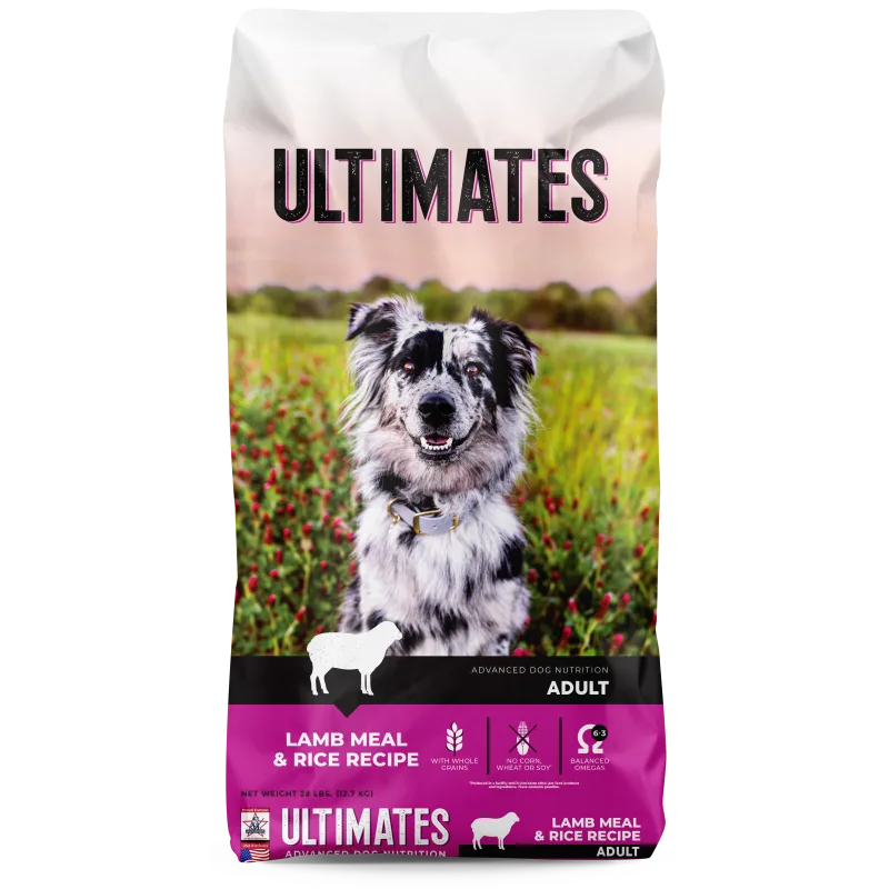 Pro Pac Ultimates Lamb and Brown Rice Dog Food 28 lb