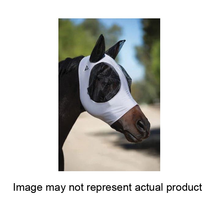 Professional's Choice Fly Mask, S, Lycra Mesh, Charcoal