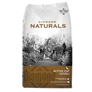 Diamond Naturals Active Cat Chicken Meal & Rice Formula, 18 lb bag