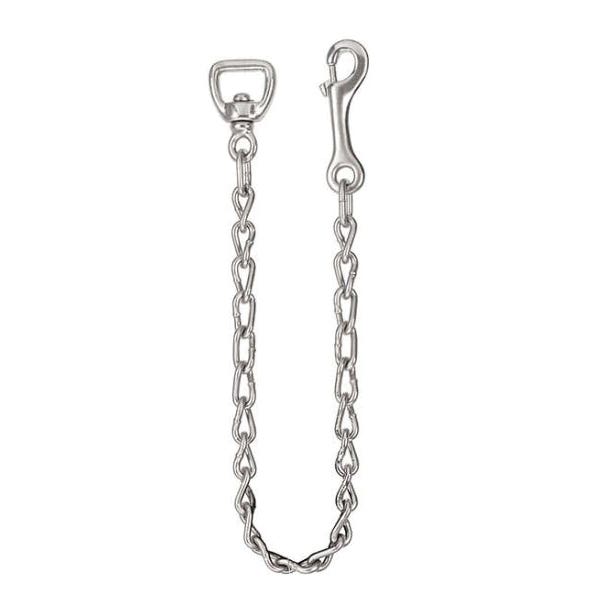 Weaver Leather Lead Chain, 24 in L, Steel Line
