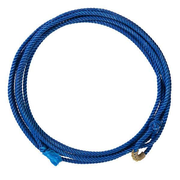 Weaver Leather Kid's Rope, 5/16 in Dia, 20 ft L, Nylon, Blue