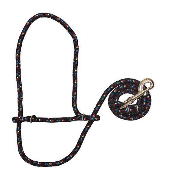 Weaver Leather Sheep Halter with Snap, Poly, Black/Blue/Lime/Pink/Purple
