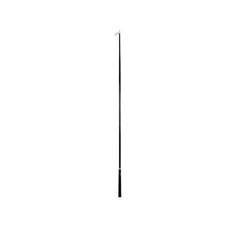Weaver Livestock Cattle Show Stick with Handle, 60 in L Slapper, Aluminum, Black