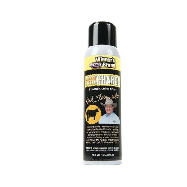 Weaver Livestock Procharge Reconditioning Spray, Liquid, Off-White/White, Pleasant, 16 oz