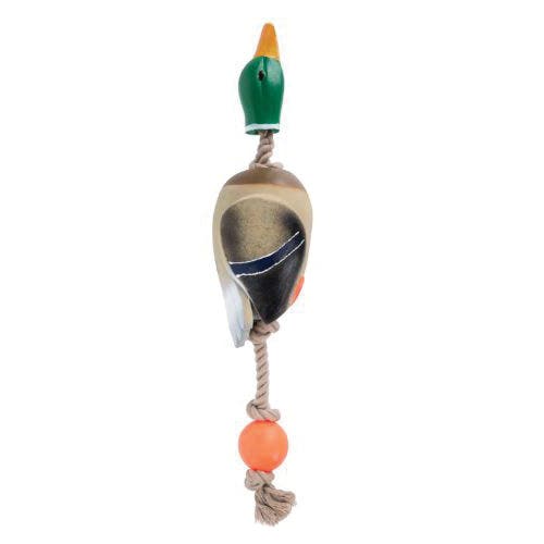 Browning Dog Toy, Duck Rope, Nylon/Plastic/Rubber
