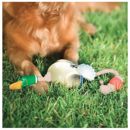 Browning Dog Toy, Duck Rope, Nylon/Plastic/Rubber
