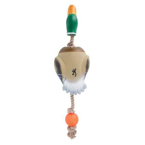 Browning Dog Toy, Duck Rope, Nylon/Plastic/Rubber