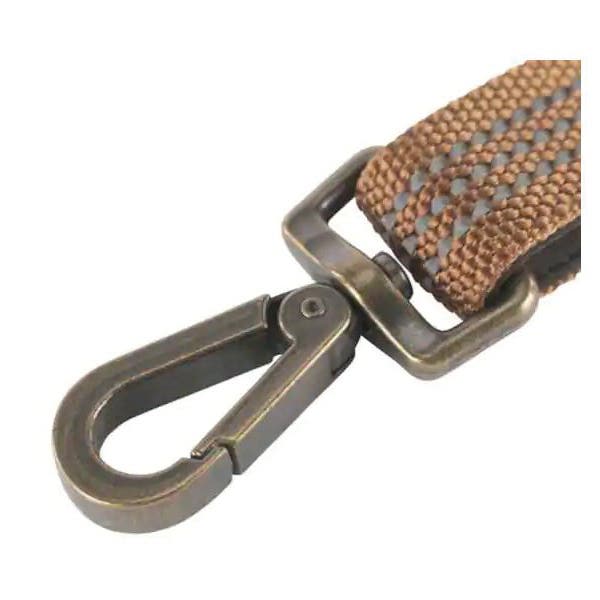 Carhartt Dog Leash, 6 ft L, Neoprene Rubber Line, Carhartt Brown/Dark Brown, One-Size Breed
