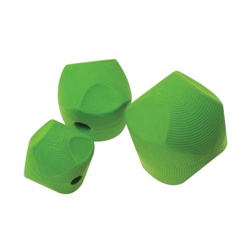 Chuckit! Dog Toy, L, Erratic, Rubber, Green
