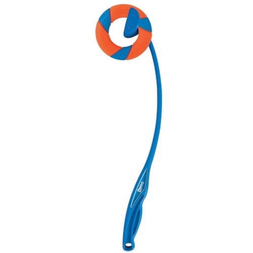 Chuckit! Dog Toy, One-Size, Fetch Toy, Ringchaser, Blue