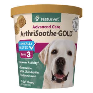 NaturVet ArthriSoothe-GOLD Soft Supplement, 70 ct