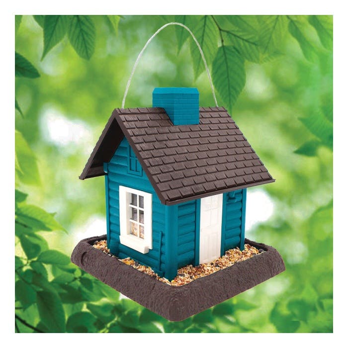 North States Village Collection Lakeside Cabin Birdfeeder