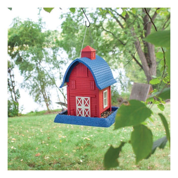 North States Village Collection Americana Barn Birdfeeder