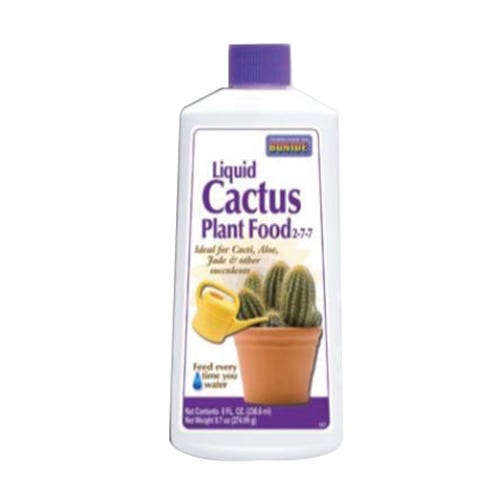 Bonide Liquid Cactus Plant Food, 8 oz Drip Top Bottle
