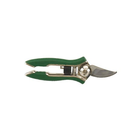 DRAMM ColorPoint Compact Pruner, 1/4 in Cutting Capacity, Stainless Steel Blade, Ergonomic, Non-Slip Handle