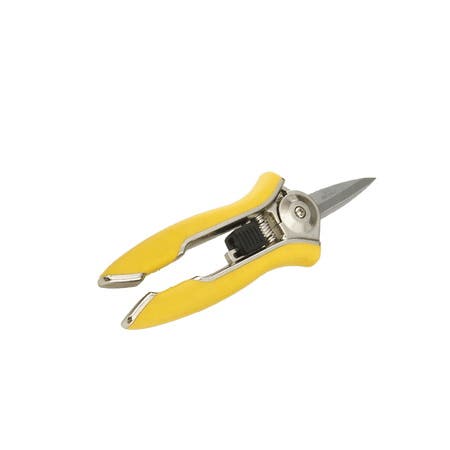 Dramm 18023 Compact Shear, Yellow Handle, Stainless Steel Blade, Ergonomic, Non-Slip Handle, 6 in OAL