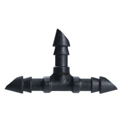 Orbit Irrigation Products Tee, 1/4 in Connection, Barb, Polyethylene