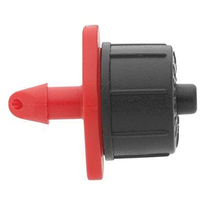 Orbit Irrigation Products Adjustable Pressure Compensating Dripper, 1/4 in Connection, Self-Piercing Barb
