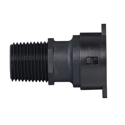 Orbit Irrigation Products Adapter, 1/2 x 1/2 in Connection, MPT x Drip-Lock Push-Fit