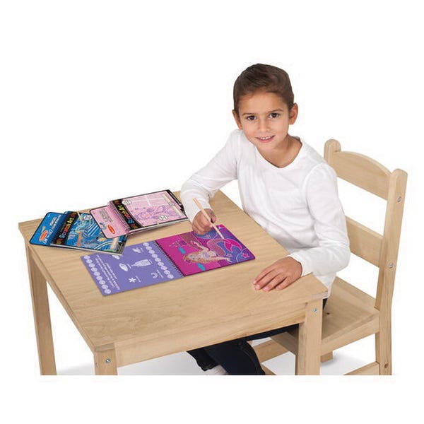 Melissa & Doug Scratch Art Fairy Tales Color Reveal Pad, 6 in W