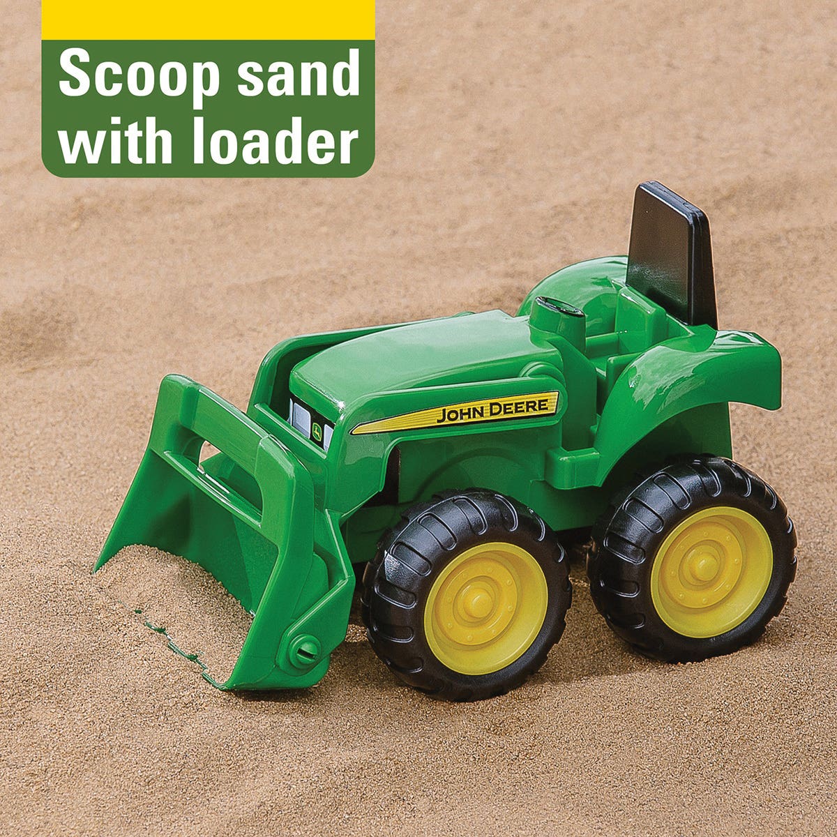 John Deere Toys 6 in Sandbox Vehicle Set, Plastic