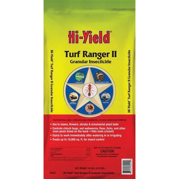 Hi-Yield Turf Ranger II 32422 Insecticide, Granular, 10 lb Case