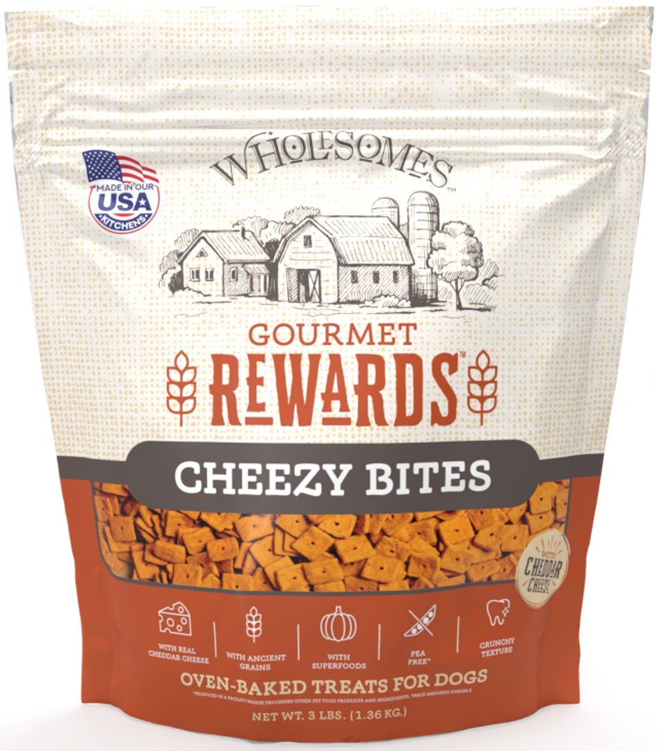 SPORTMiX Wholesomes Dog Gourmet Biscuit Treat, Cheese Flavor, 20 lb Bag