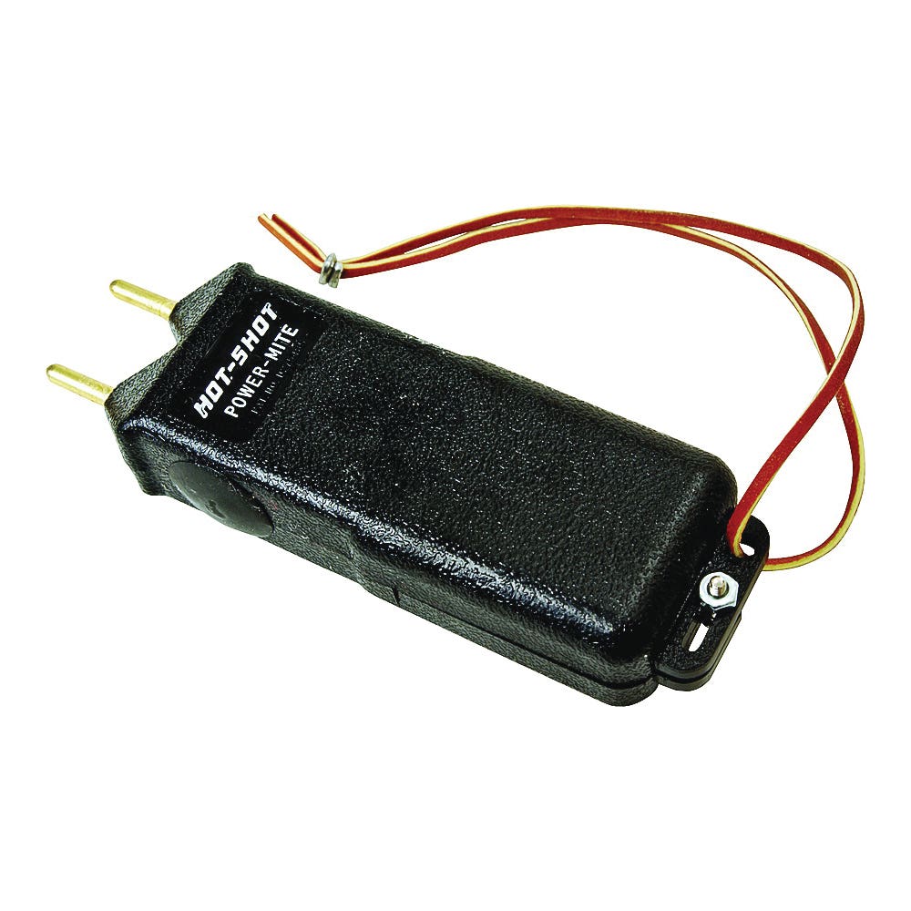 Hot-Shot Power-Mite PM Livestock Prod, 6-1/4 in L, 9 V, Alkaline Battery