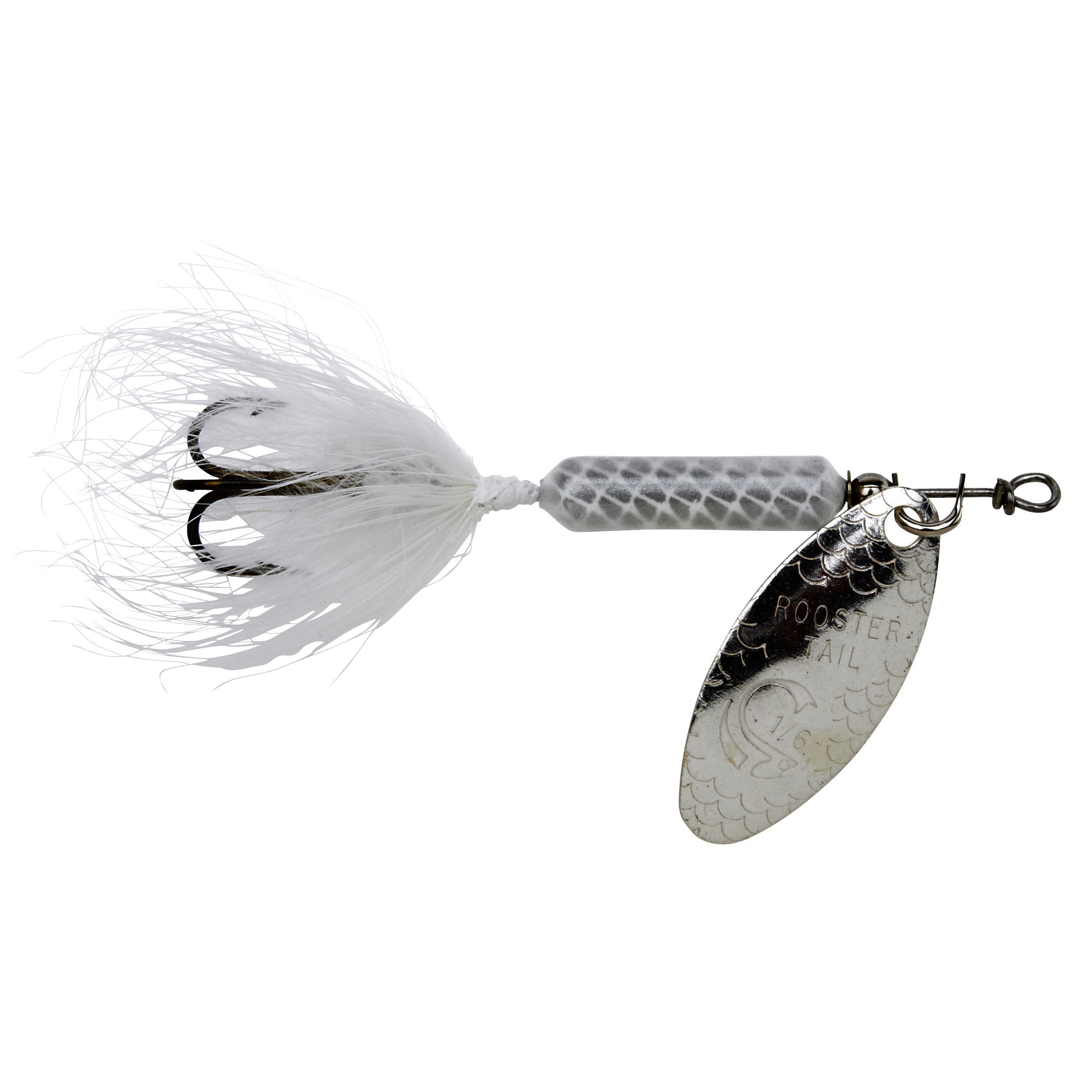 Worden's Fishing Lure, Bass, Crappie, Perch, Trout, White Lure