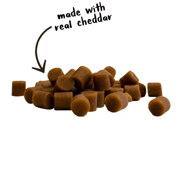 cloud star TRICKY TRAINERS Dog Chewy Treat, Cheddar Flavor, 14 oz