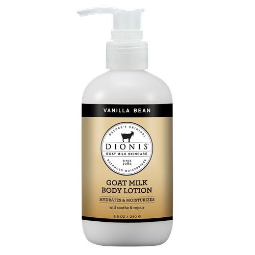 Dionis Goat Milk Lotion, Vanilla Bean, 8.5 oz