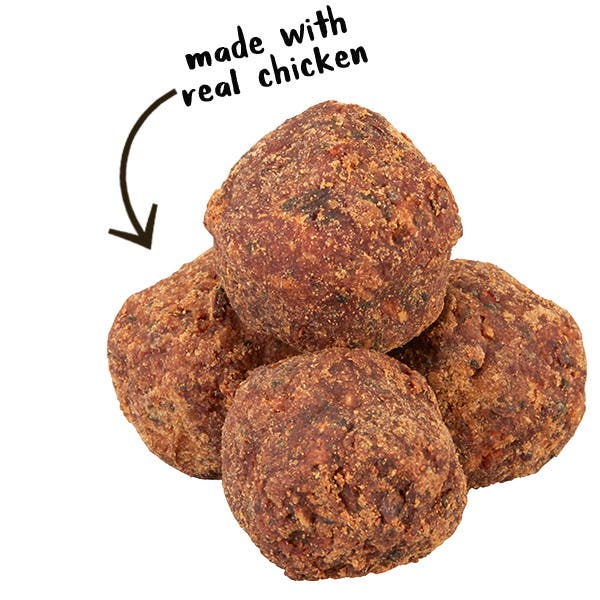 cloud star Wag More Bark Less Meatballs Dog Treat, Chicken Flavor, 14 oz