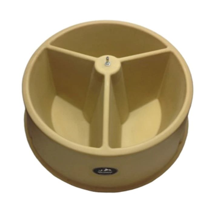 High Country Plastics BMF-250 Bull Mineral Feeder, 250 lb Volume, Plastic