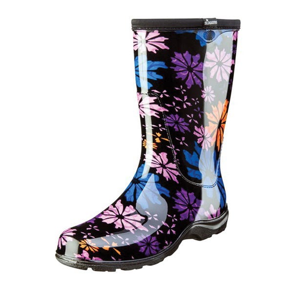 Sloggers Rain and Garden Boots, 7, Flower Power