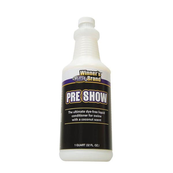 Weaver Livestock Pre Show Conditioner, Liquid, 1 qt