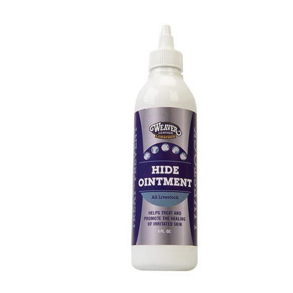 Weaver Leather Hide Ointment, Liquid, Baby Powder, 8 oz