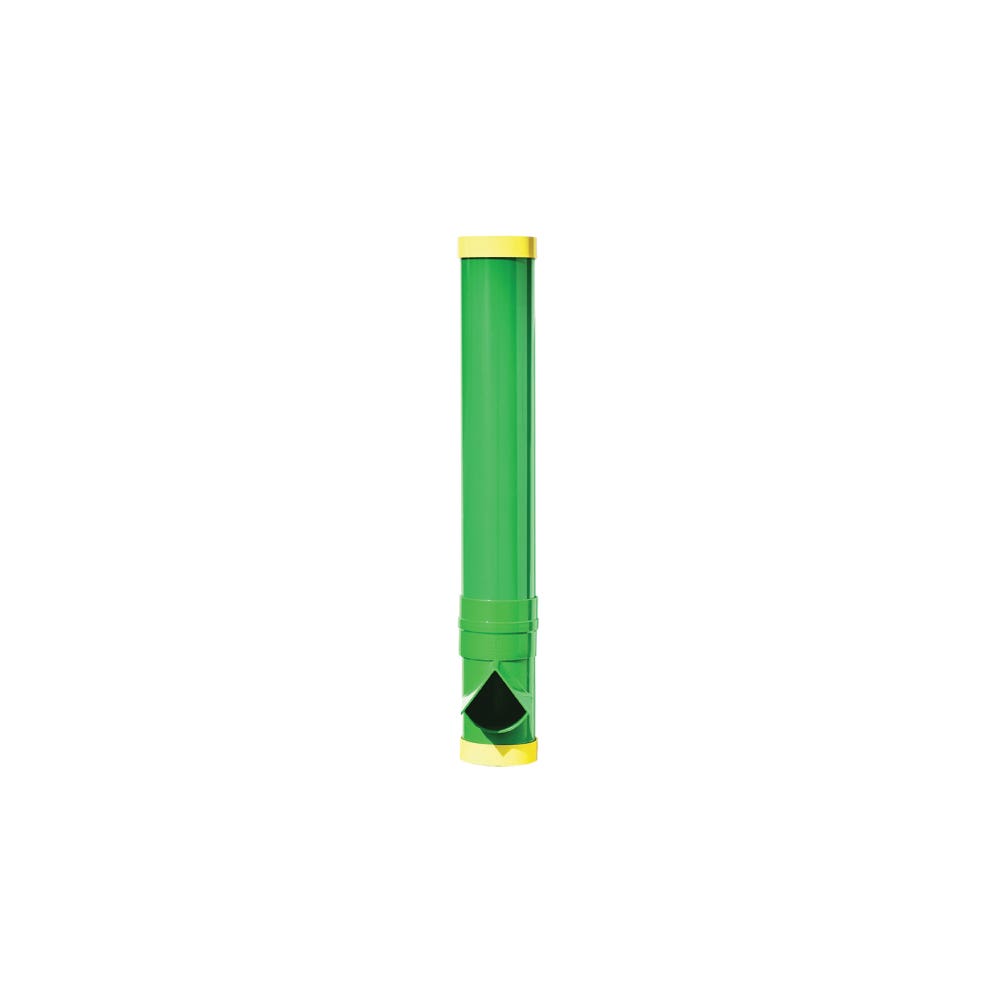 Rugged Ranch Poultry Feeder, 10 lb, Green/Yellow